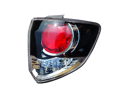 Latest Tail Light Lamp Assembly Fortuner Type 1 Type 2 Black Finish